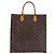LOUIS VUITTON Borsa Sac Plat Monogram M51140 LV Auth MY201 Monogramma - vista 3