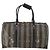 Pequin Bolsa Boston em lona Pecan FENDI PVC Preto Marrom ouro Auth bs30798 Dourado - vista 2