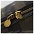 Pequin Bolsa Boston em lona Pecan FENDI PVC Preto Marrom ouro Auth bs30798 Dourado - vista 20