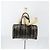 Pequin Bolsa Boston em lona Pecan FENDI PVC Preto Marrom ouro Auth bs30798 Dourado - vista 26
