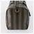 Pequin Bolsa Boston em lona Pecan FENDI PVC Preto Marrom ouro Auth bs30798 Dourado - vista 4