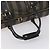 Pequin Bolsa Boston em lona Pecan FENDI PVC Preto Marrom ouro Auth bs30798 Dourado - vista 7