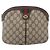 Borsa Sherry Line GG Supreme Web di GUCCI in PVC beige e oro 904 02 047 Auth BA7792 D'oro - vista 13