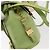 Zaino Salvatore Ferragamo in suede verde oro Auth BA7987 D'oro - vista 19