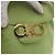 Zaino Salvatore Ferragamo in suede verde oro Auth BA7987 D'oro - vista 20