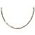 Collana a catena Christian Dior in metallo dorato Auth am9775