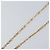 Collana a catena Christian Dior in metallo dorato Auth am9775 - vista 4