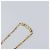 Collana a catena Christian Dior in metallo dorato Auth am9775 - vista 5