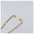 Collana a catena Christian Dior in metallo dorato Auth am9775 - vista 9