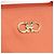 Borsa a mano Gancini in pelle rosa e oro Auth 153980 di Salvatore Ferragamo D'oro - vista 17