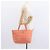 Borsa a mano Gancini in pelle rosa e oro Auth 153980 di Salvatore Ferragamo D'oro - vista 23