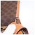 Céline CELINE Macadam Canvas Shoulder Bag PVC Leather Brown Gold Auth bs31207 Golden - view 10