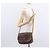 Céline CELINE Macadam Canvas Shoulder Bag PVC Leather Brown Gold Auth bs31207 Golden - view 24