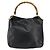 Borsa a mano in pelle Gucci Bamboo Nera Oro 001 0166 1638 Auth BA7790 Nero D'oro - vista 13