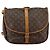 LOUIS VUITTON Borsa a Spalla Monogram Saumur 35 M42254 LV Auth 152126 Monogramma - vista 2