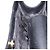 Borsa a mano in pelle nera GUCCI Bamboo Auth ep11149 Nero - vista 21