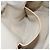 Burberry Tote Bag aus Leinwand in Elfenbein Silber authentisch hk3108 Roh - Ansicht 22