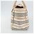 Burberry Tote Bag aus Leinwand in Elfenbein Silber authentisch hk3108 Roh - Ansicht 4