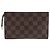 LOUIS VUITTON Pochette Marais Damier Ebene Pouch LV Auth 146456 - vista 2