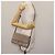 Chloé Borsa a Spalla Chloe Fay in Pelle Scamosciata Beige Oro Auth BA6627 D'oro - vista 25