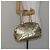 Borsa Boston Mini Easy in pelle dorata Auth BA6609 di SAINT LAURENT D'oro - vista 21