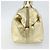 Borsa Boston Mini Easy in pelle dorata Auth BA6609 di SAINT LAURENT D'oro - vista 4