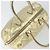 Borsa Boston Mini Easy in pelle dorata Auth BA6609 di SAINT LAURENT D'oro - vista 6