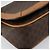 Céline Borsa a Spalla in Tela Macadam CELINE in Pelle PVC Marrone Oro Auth 152723 D'oro - vista 14
