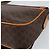 Céline Borsa a Spalla in Tela Macadam CELINE in Pelle PVC Marrone Oro Auth 152723 D'oro - vista 15