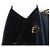 Borsa a spalla Gancini in pelle blu navy e oro Auth 152720 di Salvatore Ferragamo D'oro - vista 19