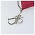 Borsa a Spalla Canage Chain Christian Dior in Pelle di Agnello Rosa Argento Auth mr1565 - vista 9