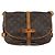 LOUIS VUITTON Borsa a Spalla Monogram Saumur 30 M42256 LV Auth ka110 Monogramma - vista 2