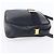 Borsa a Spalla Vala in Pelle Blu Navy e Oro Auth BA7981 di Salvatore Ferragamo D'oro - vista 4
