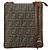 FENDI Zucca Canvas Shoulder Bag PVC Black Brown Auth am9623 - view 13