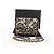 CHANEL Borsa a Spalla Matelassé Catena Satin Beige Oro CC Auth 145067SAM D'oro - vista 12