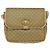 Céline Borsa a Spalla in Tela Macadam CELINE Beige Oro Auth 150067 D'oro - vista 13