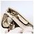 Borsa a Spalla Gucci GG Canvas Sherry Line Beige Oro 144388 Auth 148841 D'oro - vista 10