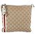 Borsa a Spalla Gucci GG Canvas Sherry Line Beige Oro 144388 Auth 148841 D'oro - vista 13