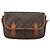 LOUIS VUITTON Monogram Gibeciere MM Borsa a Spalla M42247 LV Auth gh1024 Monogramma - vista 13