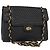 BALLY Borsa a Spalla in Pelle Trapuntata con Catena Nero Oro Auth am9465 D'oro