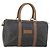 Borsa Boston in tela a nido d'ape PVC nera e oro Christian Dior Auth bs30245 Nero D'oro