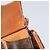 Céline Borsa a mano in tela Macadam CELINE in pelle PVC marrone oro Auth 149127 D'oro - vista 10