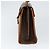 Céline Borsa a mano in tela Macadam CELINE in pelle PVC marrone oro Auth 149127 D'oro - vista 3