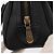 MCM Vicetos Logogram Mini Borsa a Mano in Pelle PVC Nera Oro Auth bs30228 Nero D'oro - vista 10