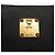 MCM Vicetos Logogram Mini Borsa a Mano in Pelle PVC Nera Oro Auth bs30228 Nero D'oro - vista 12