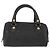 MCM Vicetos Logogram Mini Borsa a Mano in Pelle PVC Nera Oro Auth bs30228 Nero D'oro - vista 2