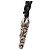 Collar Chrome Hearts Scroll Razor Blade Ag925 Negro Auth 141205M - vista 4