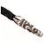 Collar Chrome Hearts Scroll Razor Blade Ag925 Negro Auth 141205M - vista 7