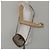 Borsa Sherry Line GG Supreme Web di GUCCI in PVC beige e oro 89 02 066 Auth BA7117 D'oro - vista 21