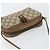 Borsa Sherry Line GG Supreme Web di GUCCI in PVC beige e oro 89 02 066 Auth BA7117 D'oro - vista 6